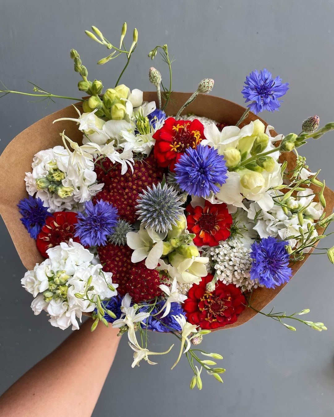 Red, White & Blue Bouquet Pre-Order